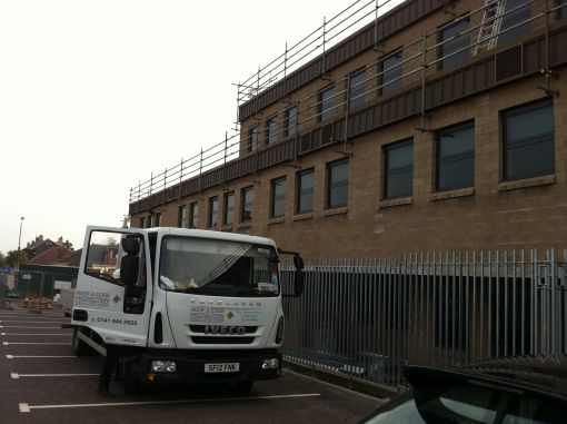 Roof Edge Protection Handrail